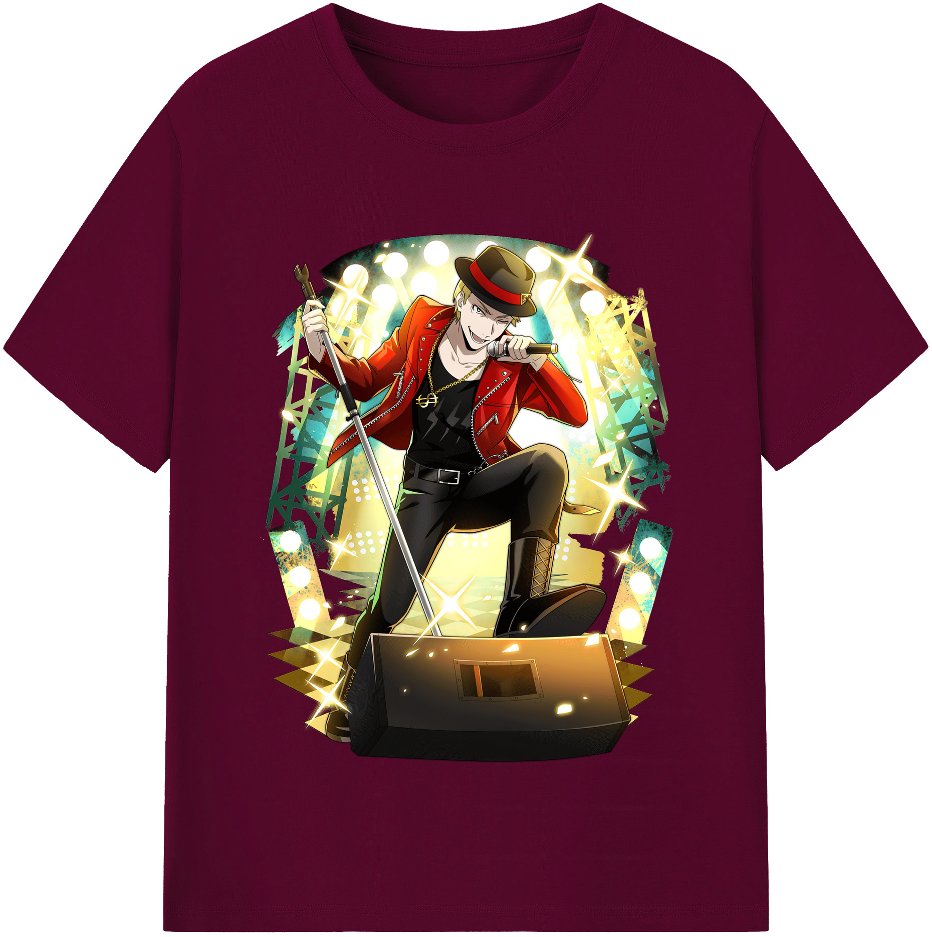 （画像用） 文豪ストレイドッグス Bungo Stray Dogs レディースカジュアルプリントTシャツ（綿100％）